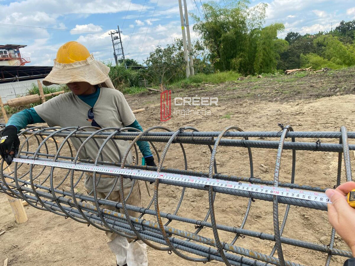 Supervisión de obra en campo — CRÉER Ingeniería