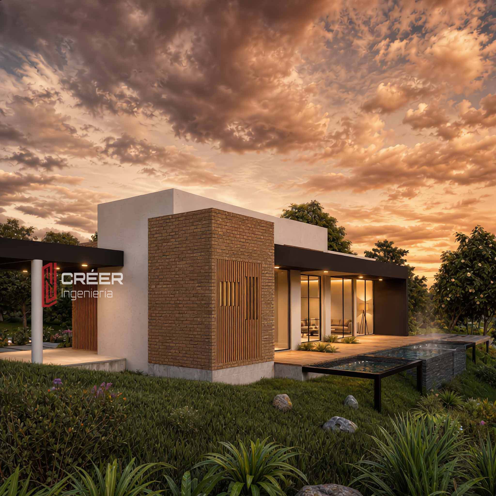 Terraza exterior Casa Campo Alegre con vista a La Línea — Calarcá Quindío