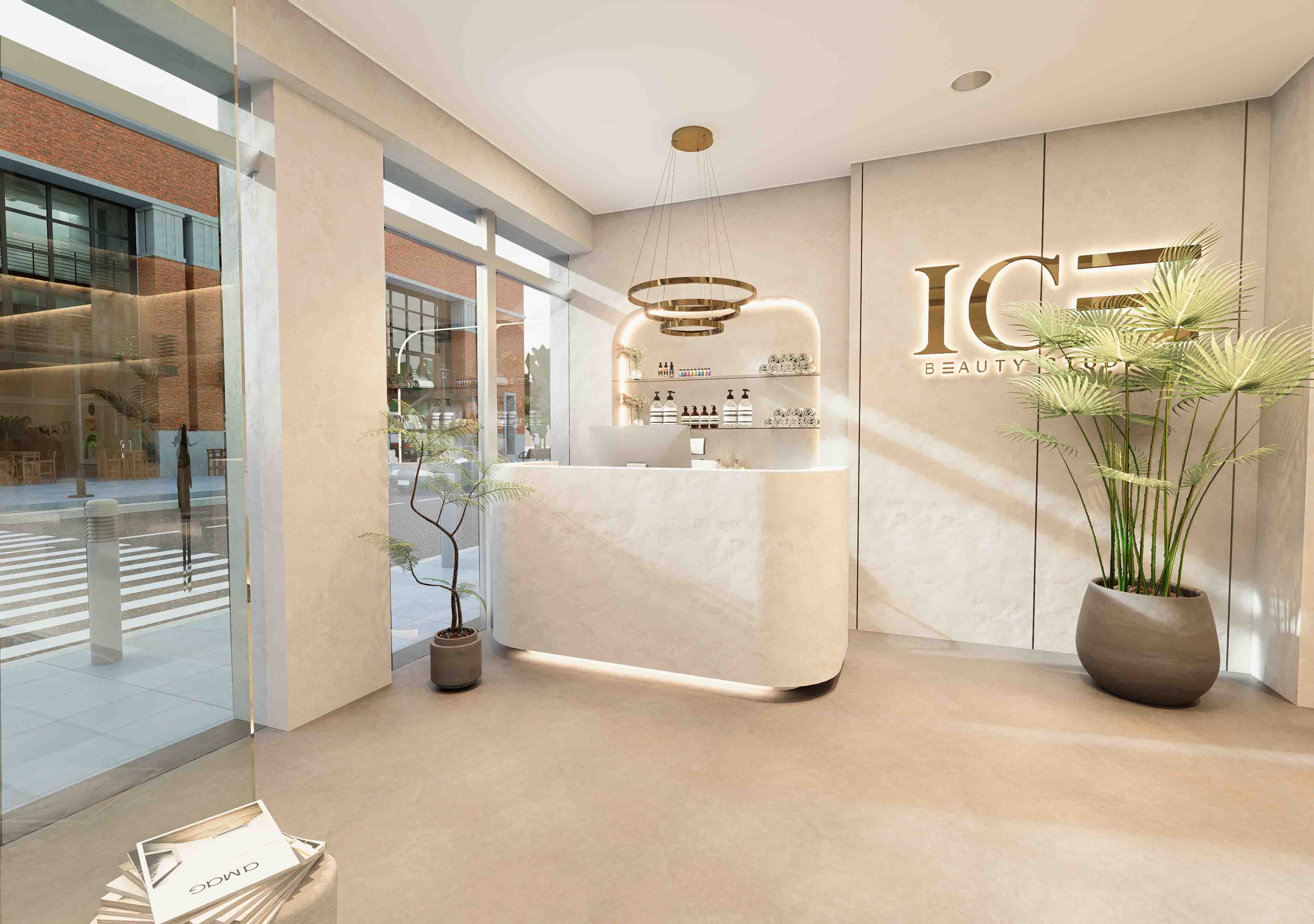 Recepção moderna - Estúdio em Coimbra