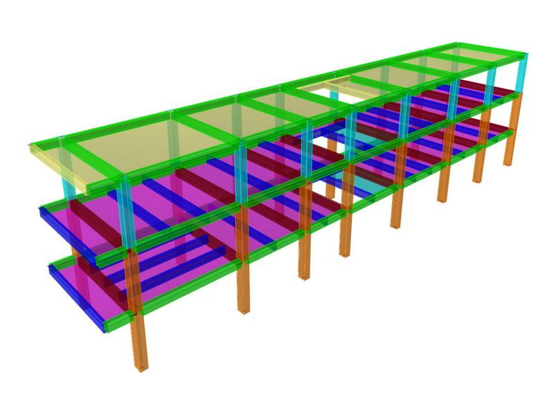 Modelo de análisis estructural de ampliación y reforzamiento de vivienda multifamiliar en Armenia